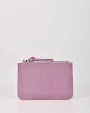 Village Leather Pouch - Pink