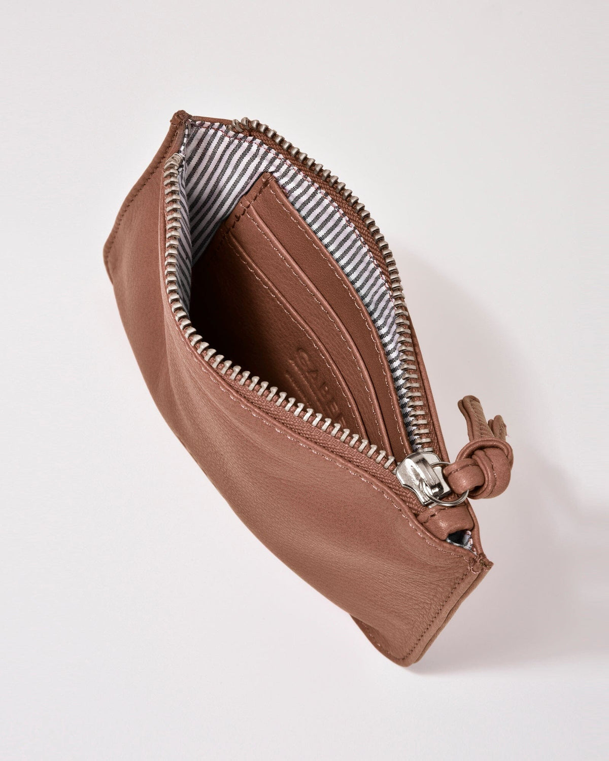 Village Leather Pouch - Taupe