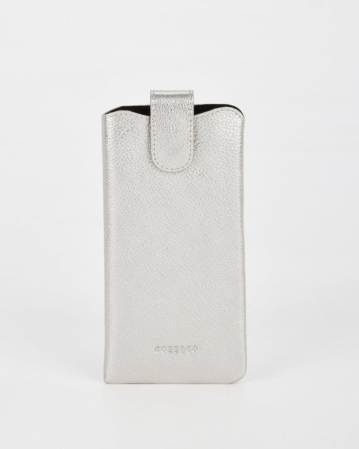 Vision Soft Leather Glasses Case - Gold