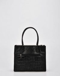 Waverley Croc Leather Dual Section Tote Bag
