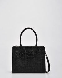Waverley Croc Leather Dual Section Tote Bag