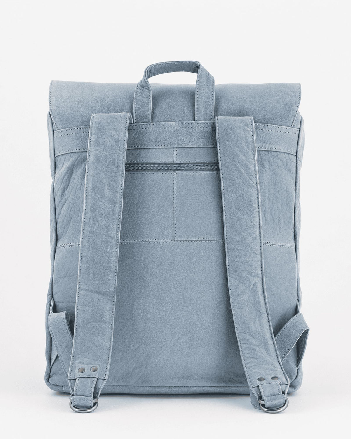 Wentworth Leather Rucksack with Laptop Pocket - Mist