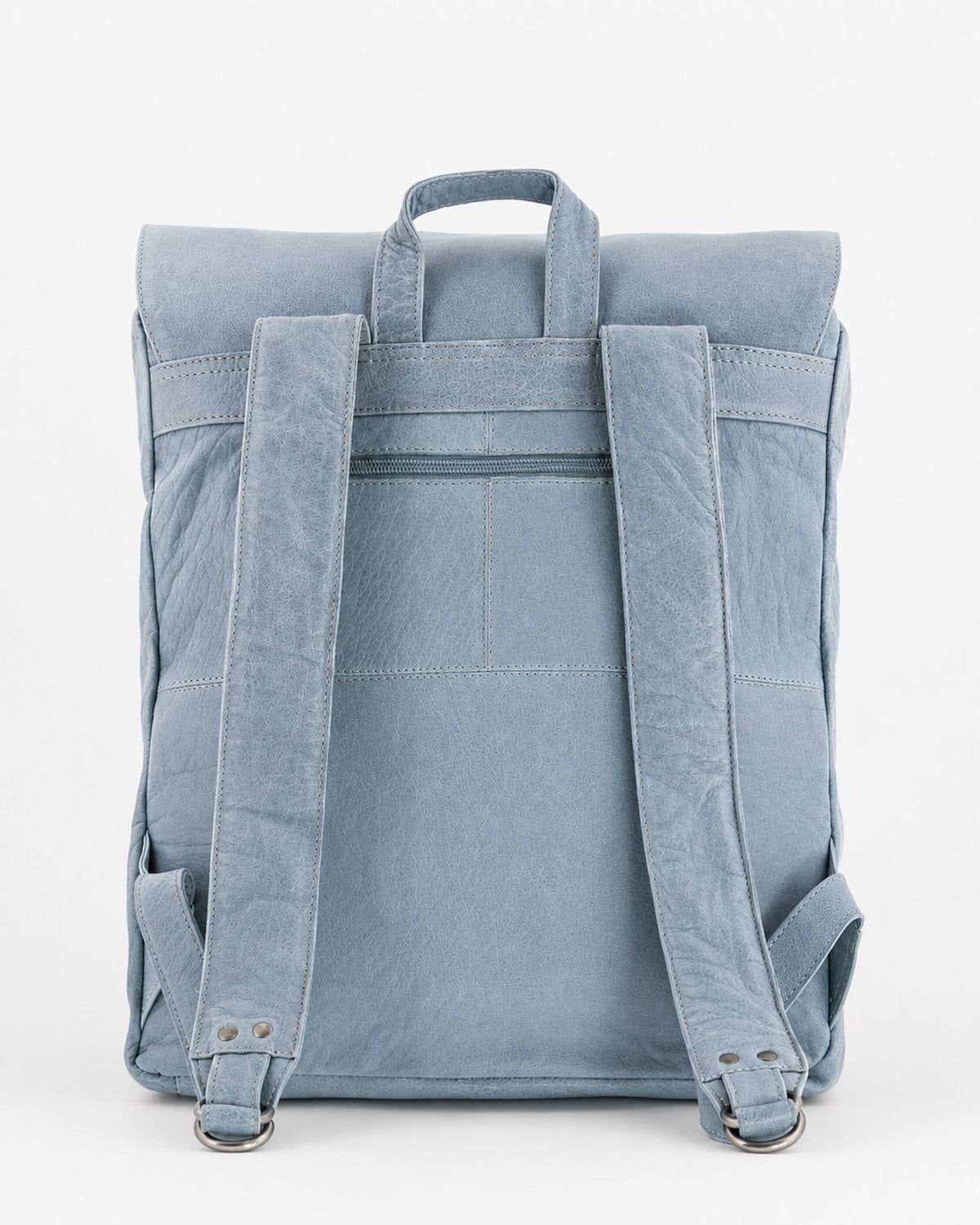 Wentworth Leather Rucksack with Laptop Pocket - Mist