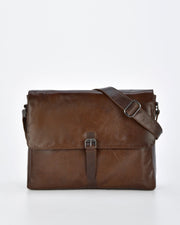 Windsor RFID Leather Business Satchel