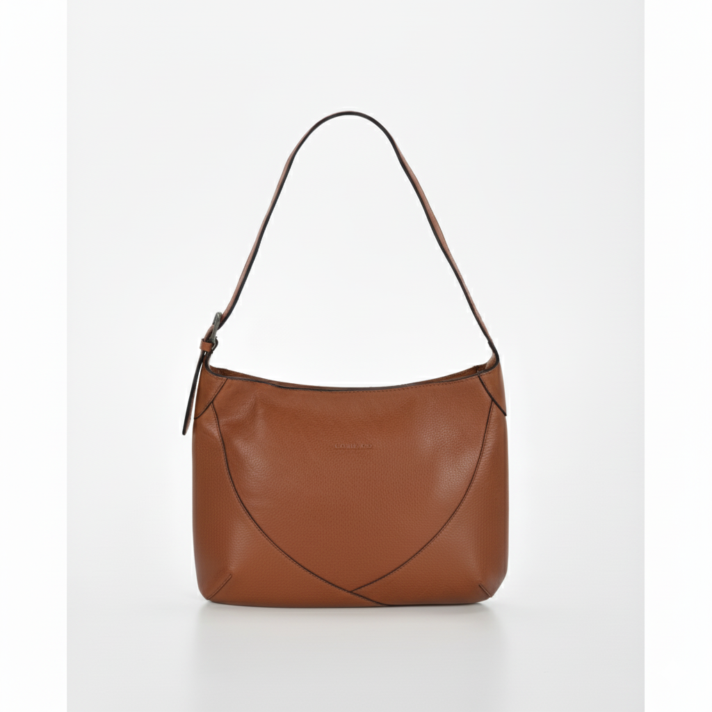 Yarra Washed Leather Shoulder Bag