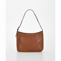 Yarra Washed Leather Shoulder Bag