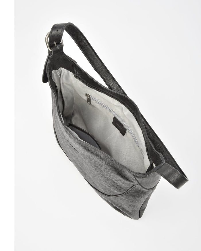 Yarra Washed Leather Shoulder Bag