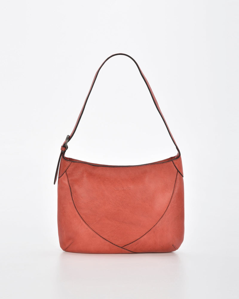 Yarra Washed Leather Shoulder Bag