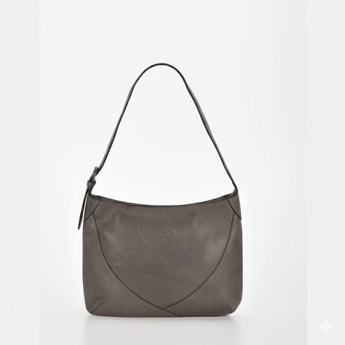 Yarra Washed Leather Shoulder Bag
