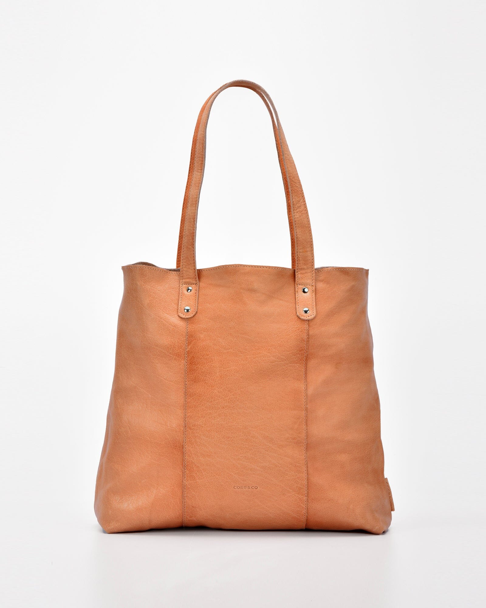 Unstructured best sale leather tote