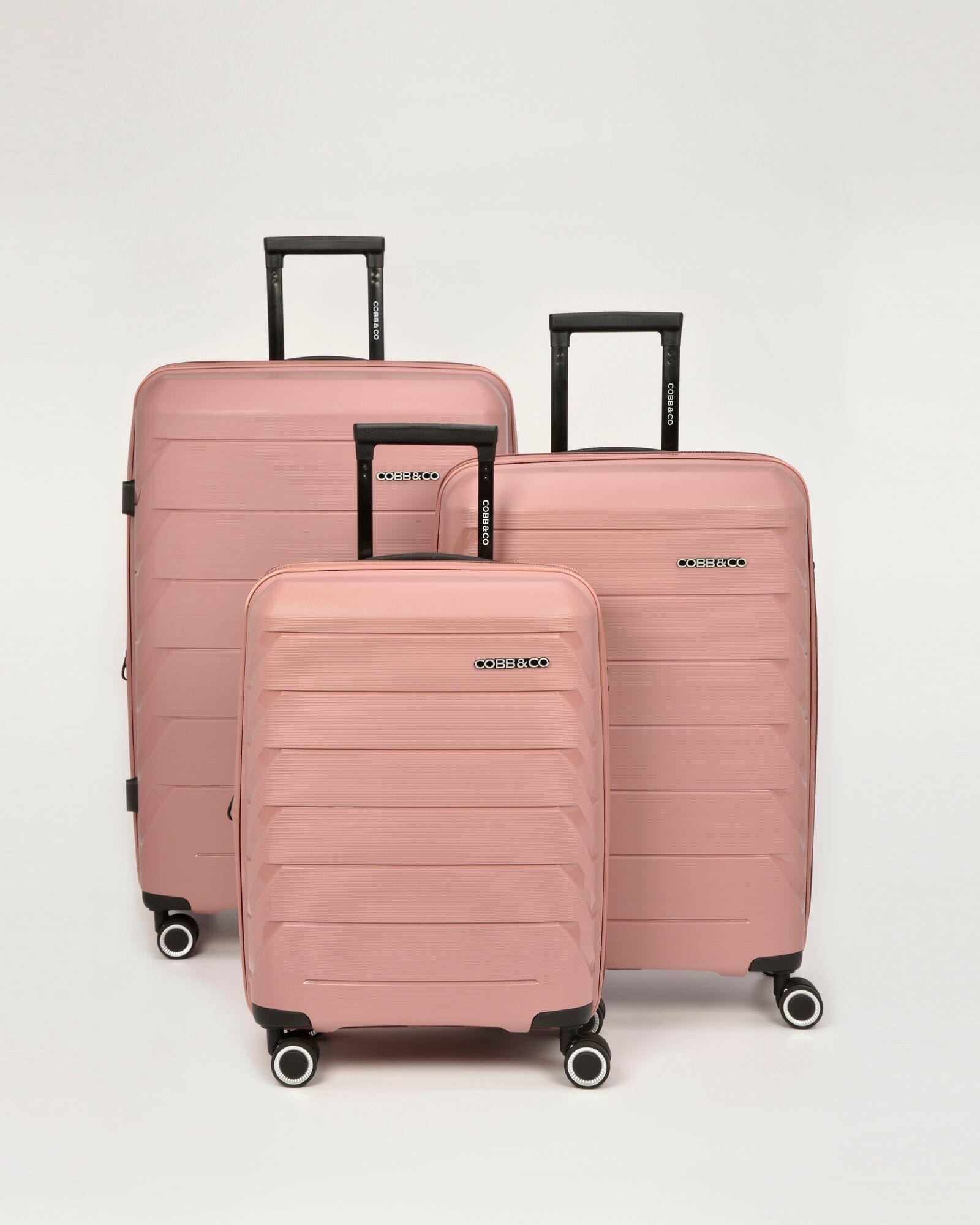 3 piece discount hardside luggage set