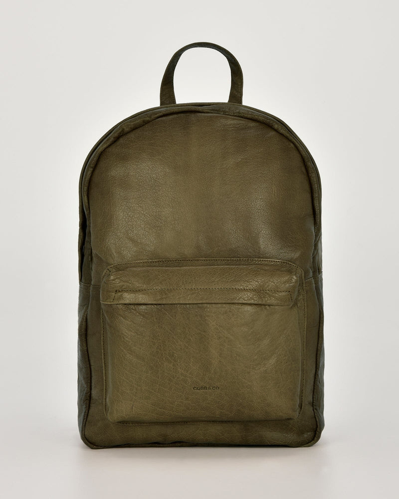Byron Soft Leather Backpack