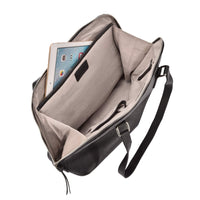 Cremorne RFID Protective Leather Business Bag with Padded Laptop Sleeve