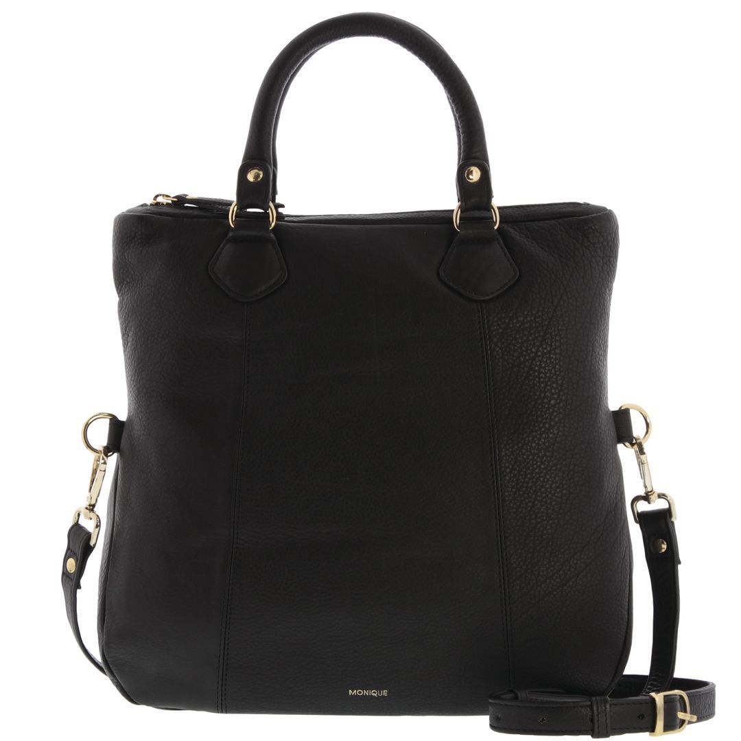 Ember Leather Fold Over Tote