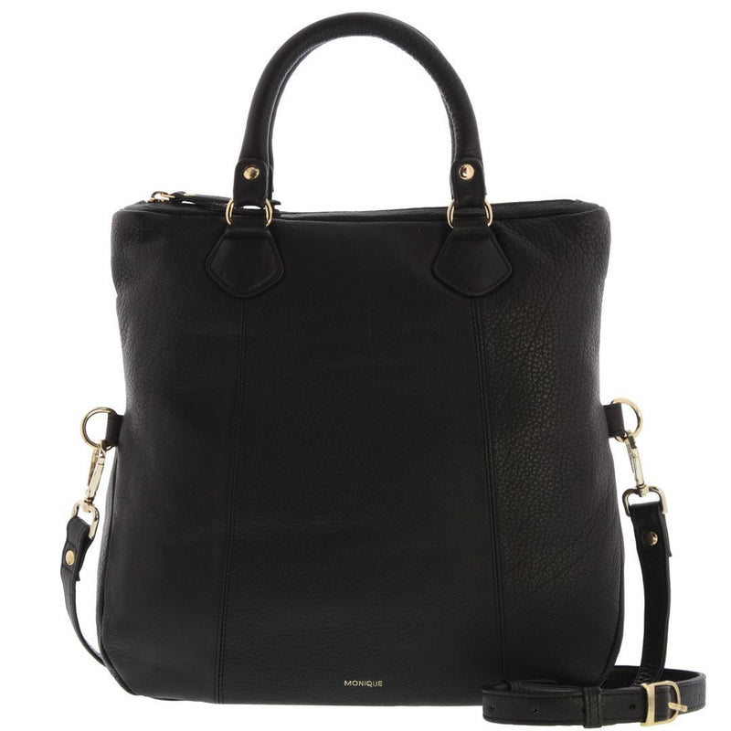 Ember Leather Fold Over Tote