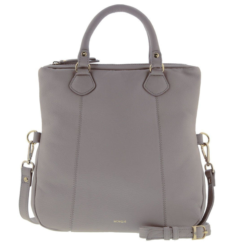 Ember Leather Fold Over Tote