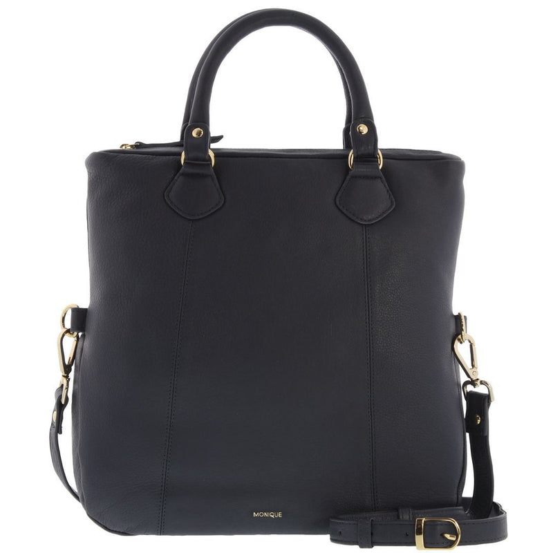 Ember Leather Fold Over Tote