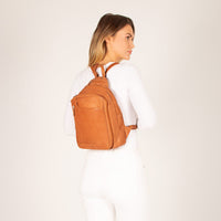 Emma Mini Leather Backpack