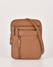 Esther Leather Mini Crossbody Bag in Tan – Cobb & Co, Australian designed