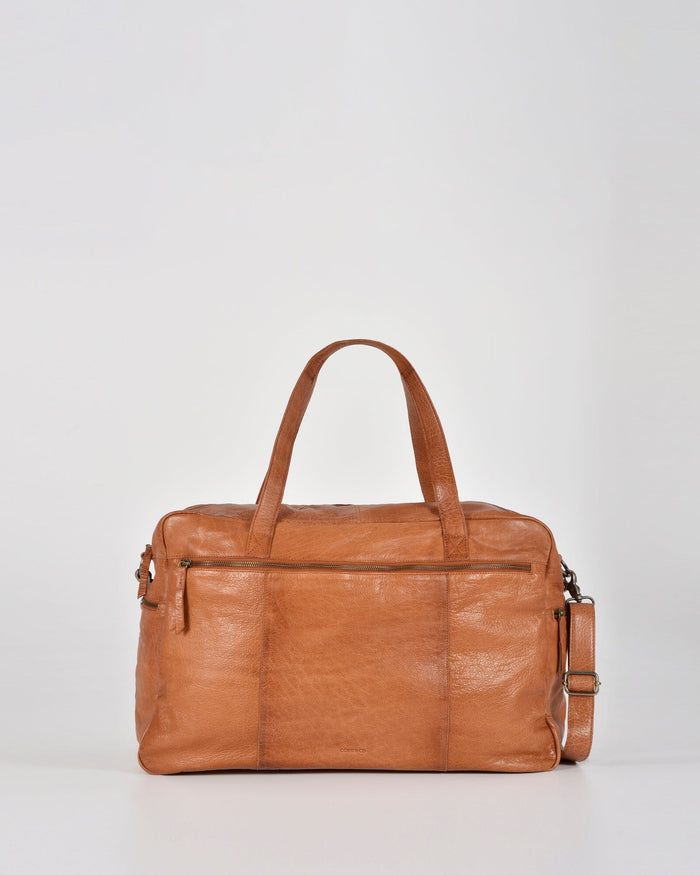 Fleming Leather Weekender Bag
