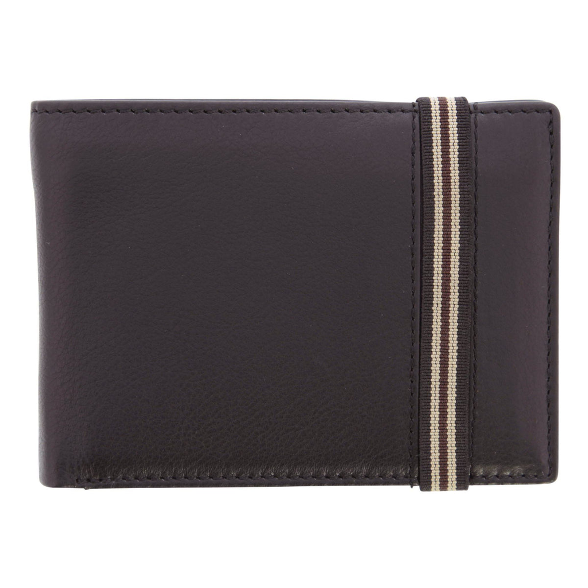 Harris Leather RFID Safe Elastic Wallet