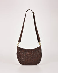 Highgate Plaited Woven Leather Slouch
