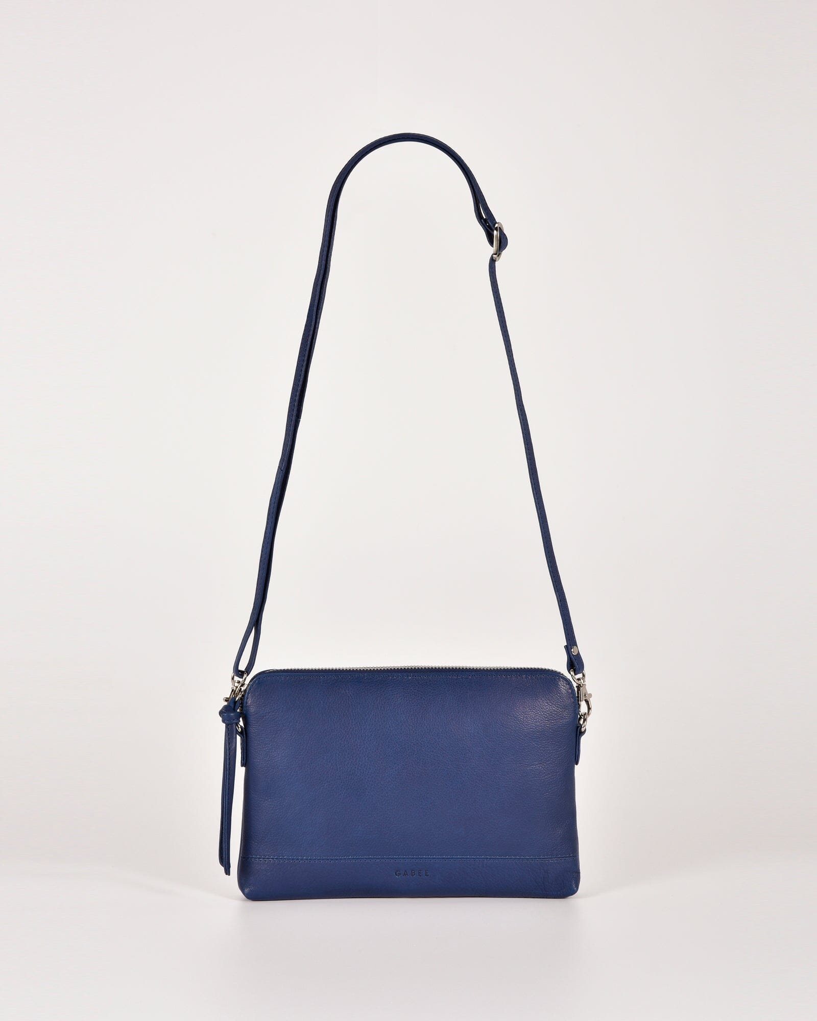 Navy leather outlet crossbody purse