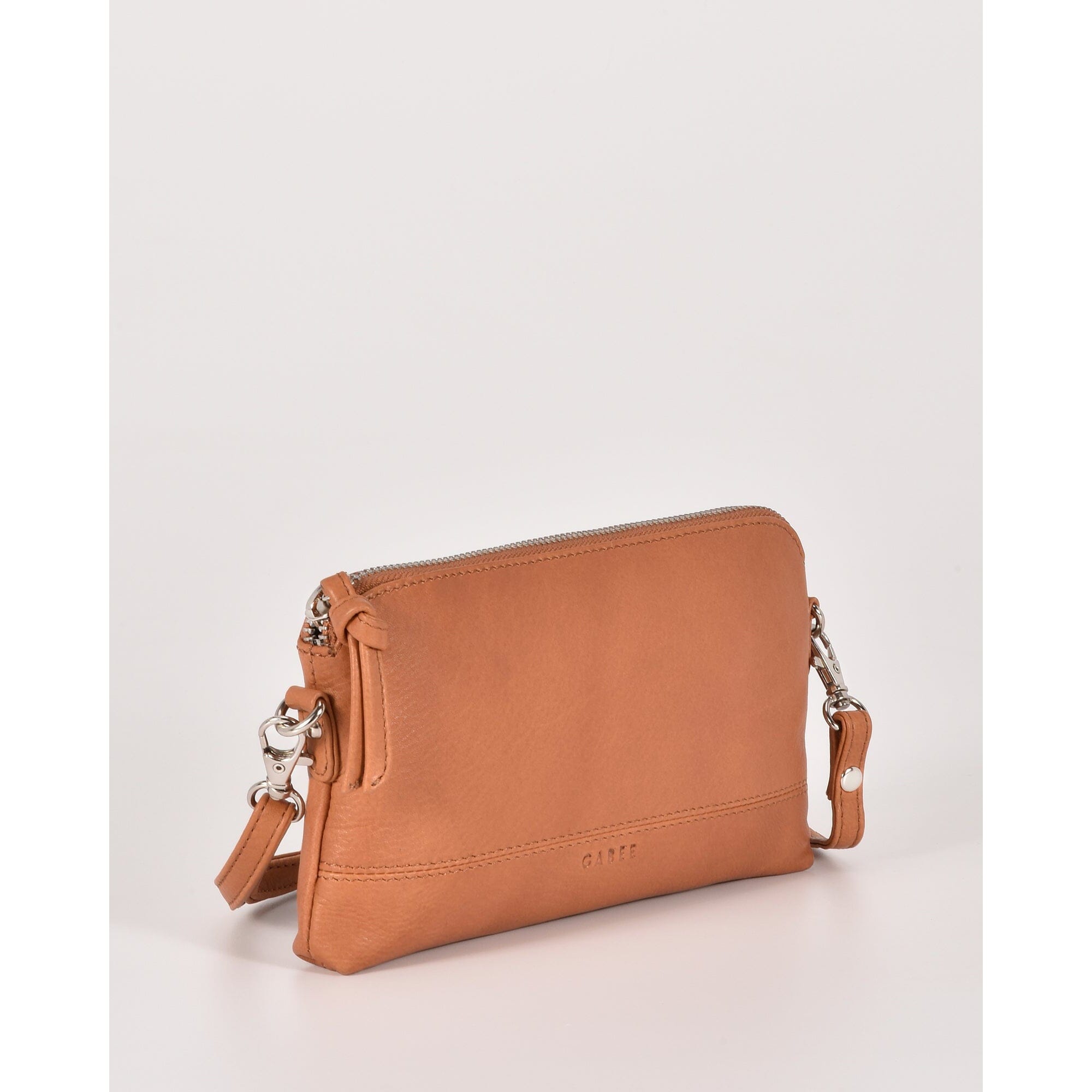 Kara leather expandable crossbody bag sale