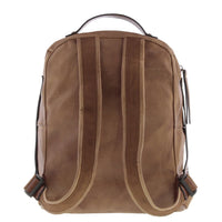 Lennox Vegan Leather Weave Backpack