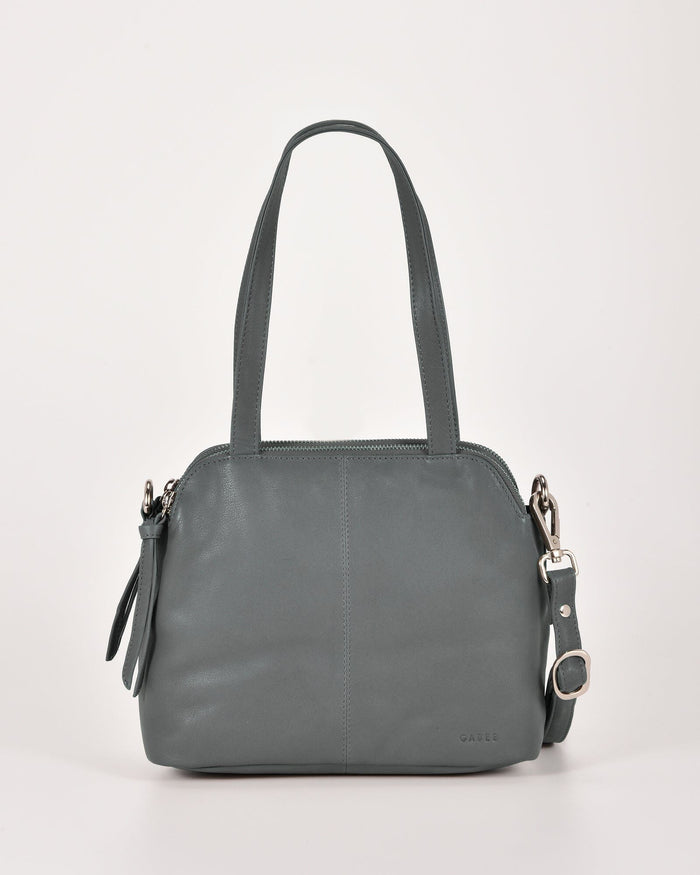 Mich Leather Mini Tote - Denim