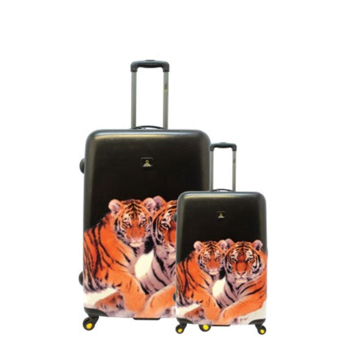 National Geographic Tiger Hard Side Luggage 2 Piece Set