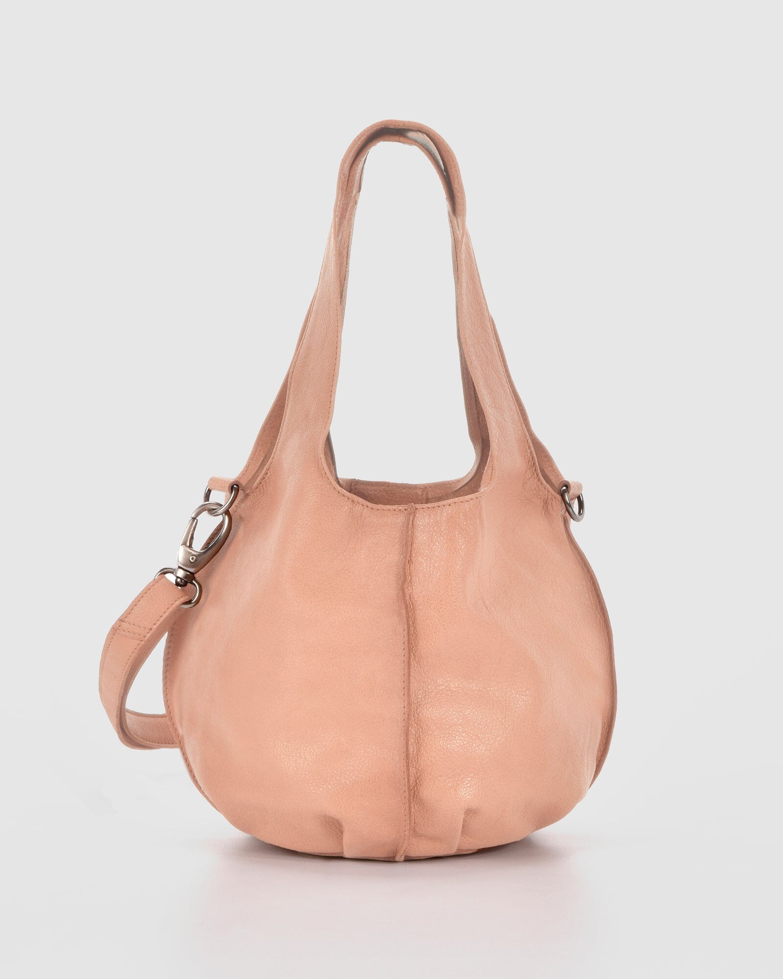 Raw Edge Dusty Pink Leather Tote Shoulder Bag, Pebbled Purse Shopper Bag  Shoulder Women Large Market Bag Unlined Leather Tote Calisto Bag - Etsy