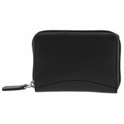 Stretch RFID Safe - Leather Expandable Card Wallet