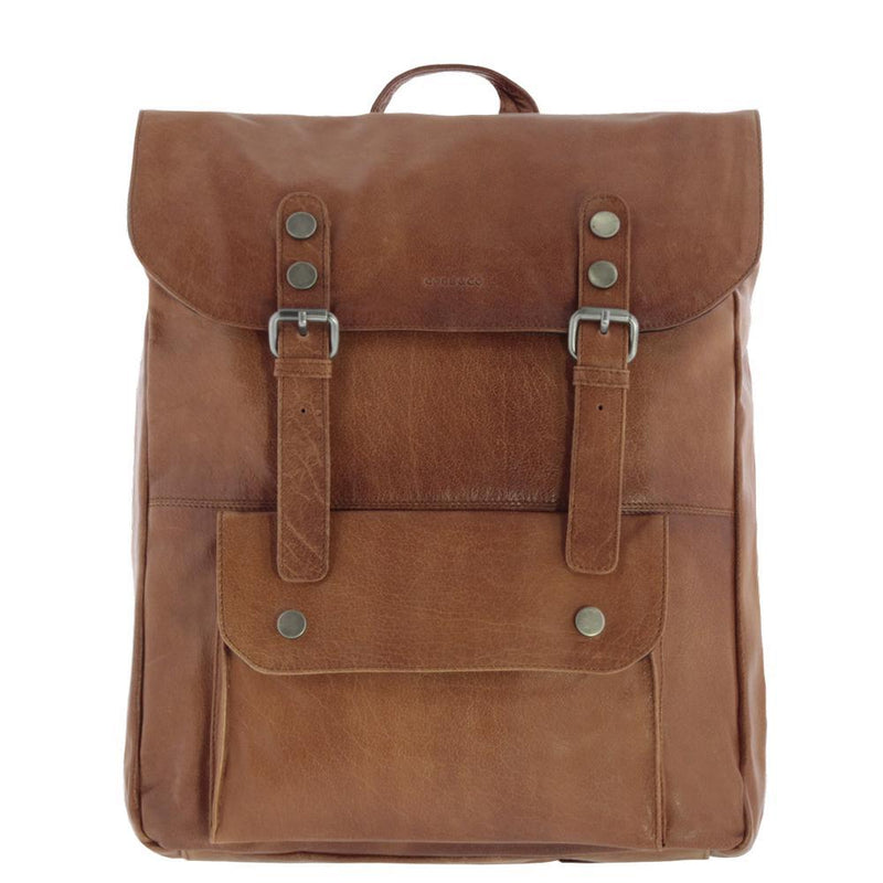 Wentworth Leather Rucksack with Laptop Pocket