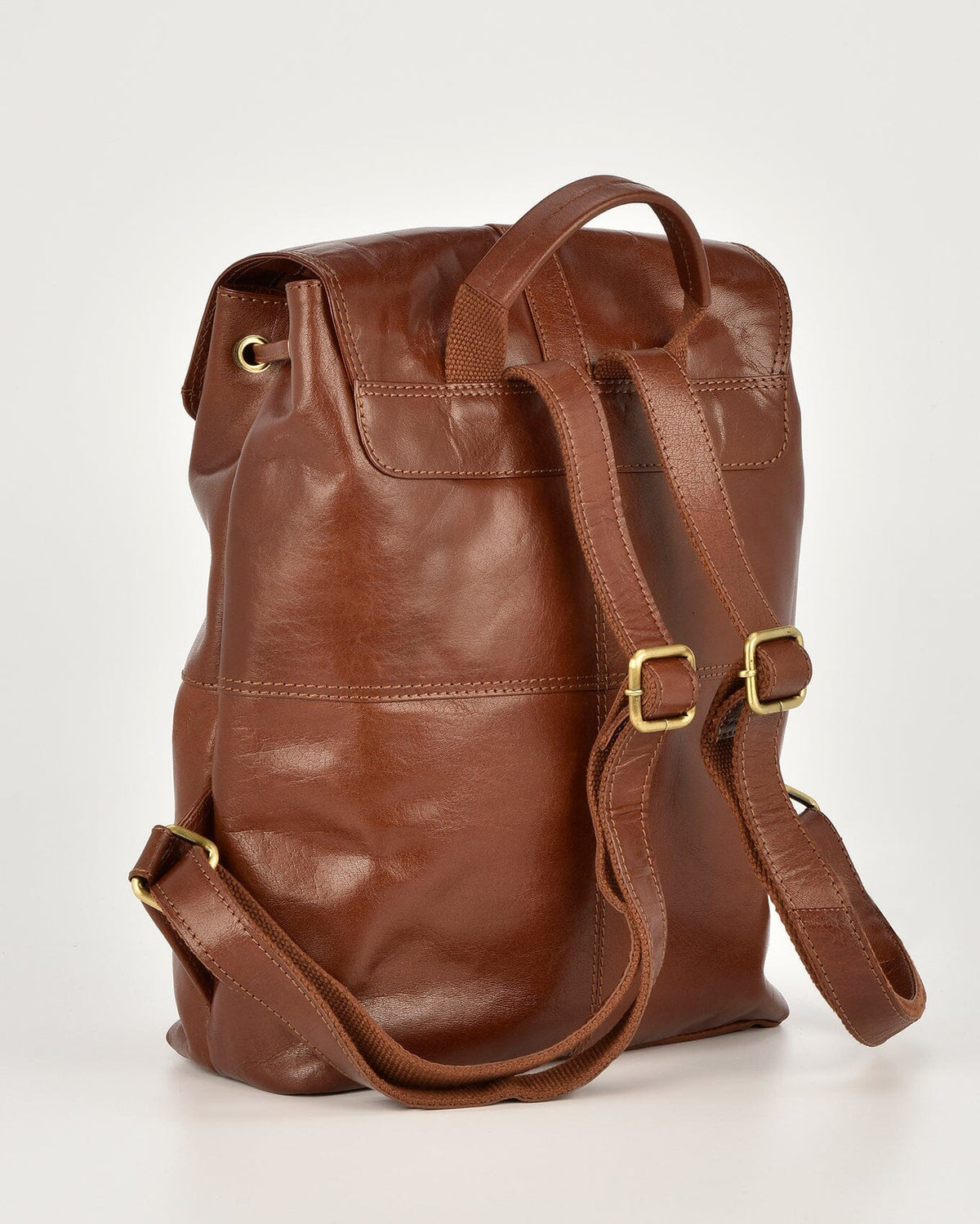 York Large Leather Backpack