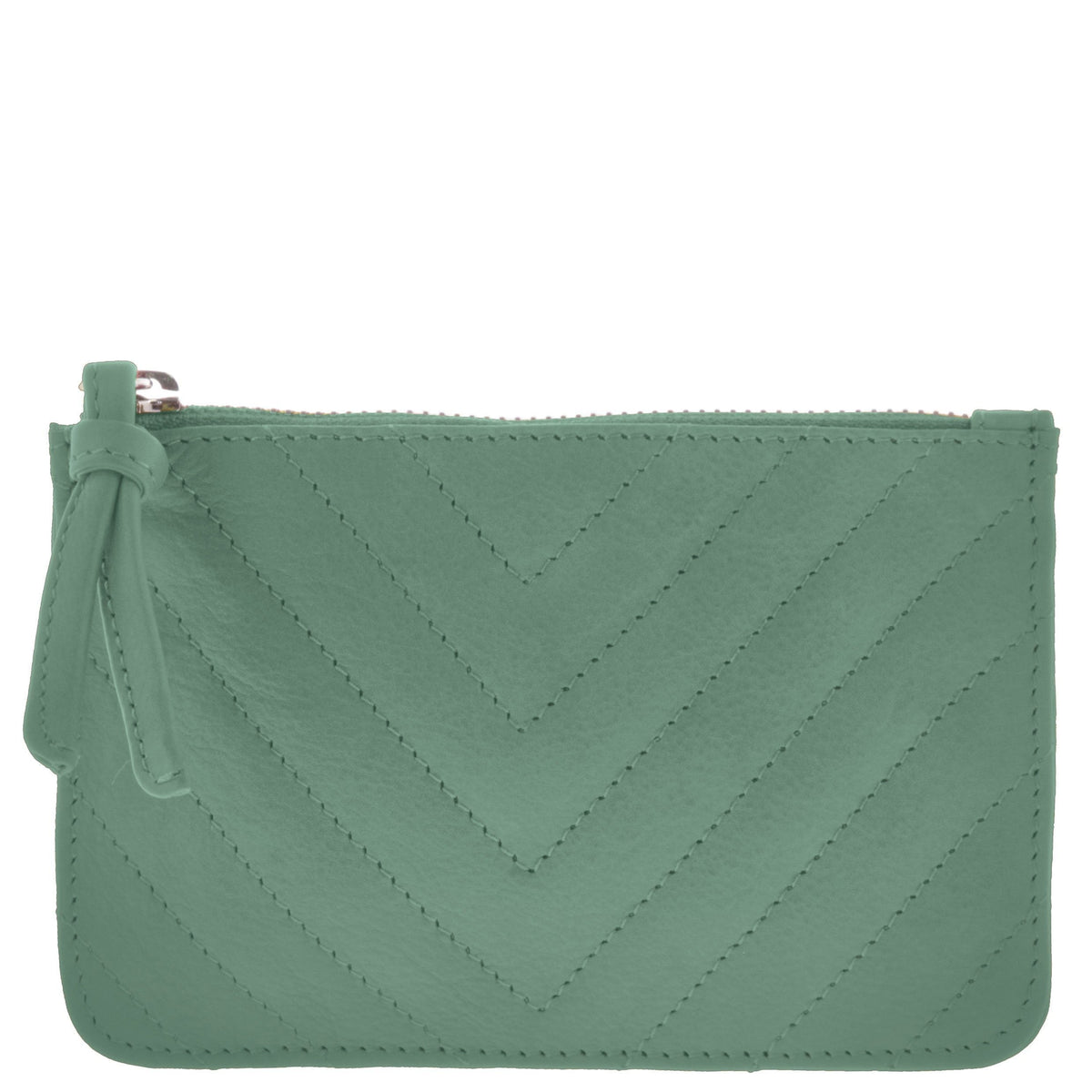 Zander Quilted Leather Pouch